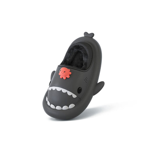 Sharkicks Basic - Winter Octopus Heel-covered Shark Slippers